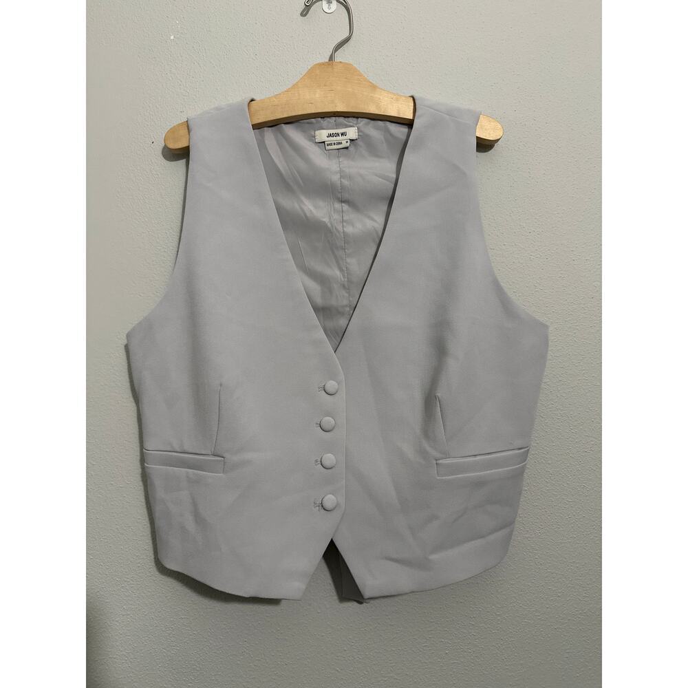 Jason Wu Women's Vest Gray size Medium